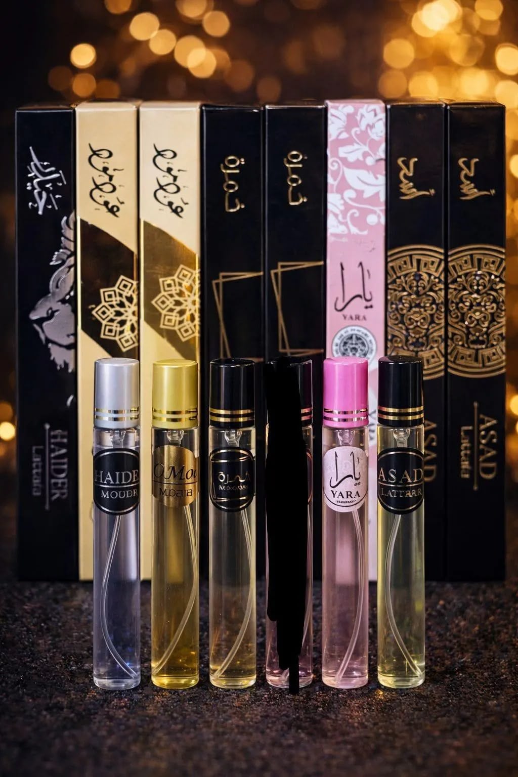 Men Citrus Pocket Perfume 5x100ml Multicolor